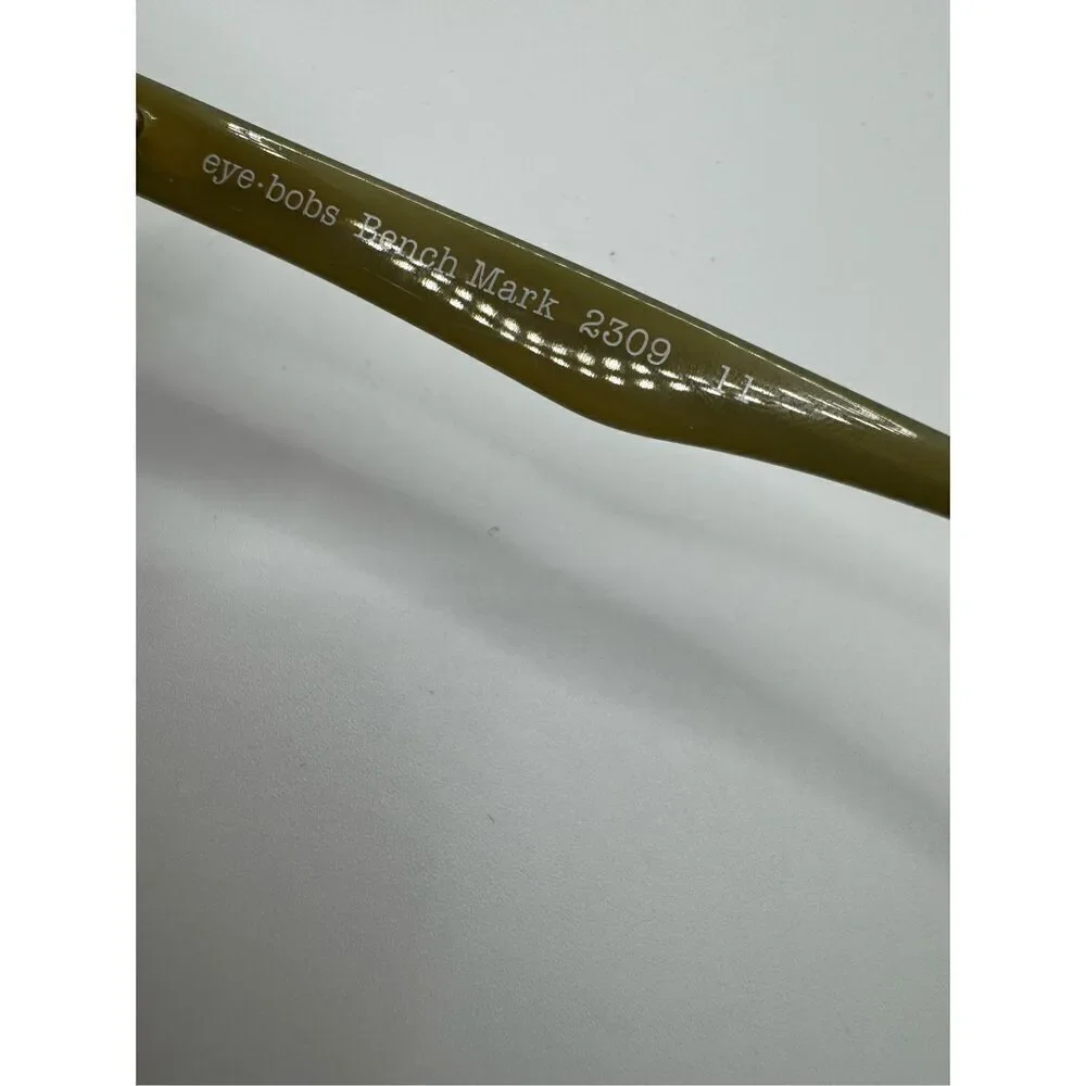 eyebobs Bench Mark eyeglass frames brown green new without case
